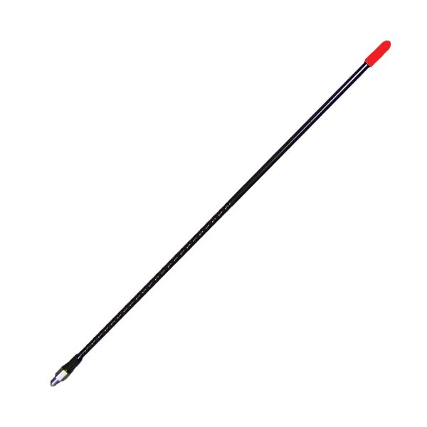 CB Antenna – Black with Red Tip