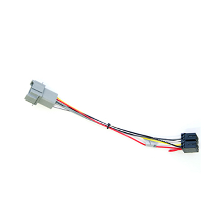 Harness for Delphi Radio FCI Conn. to ISO Wiring ... delphi radio wiring harness connectors 