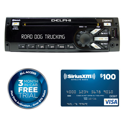 Delphi Heavy Duty Am Fm Mp3 Wma Wb Cd Player With Front Panel Usb