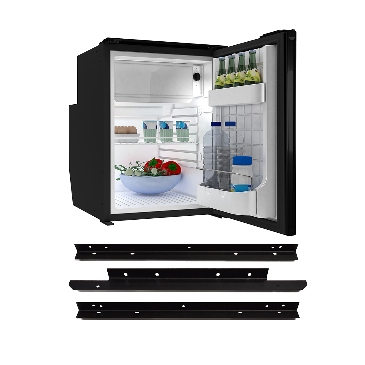 volvo truck drawer fridge blackandyellowpainting