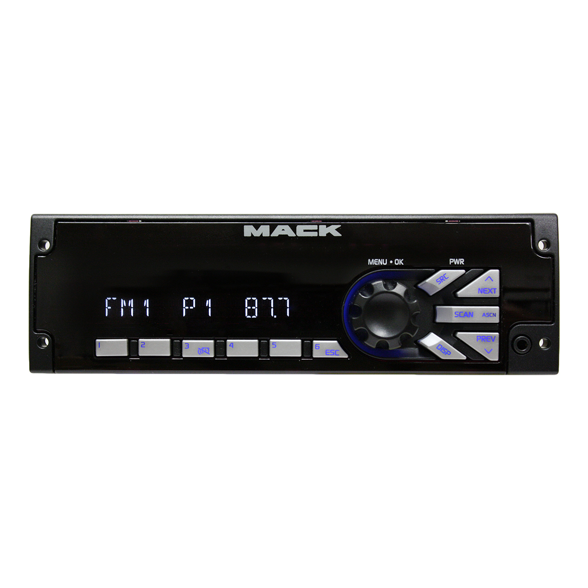 DELPHI MACK MECHLESS HEAVYDUTY AM/FM STEREO RECEIVER WITH WEATHER BAND